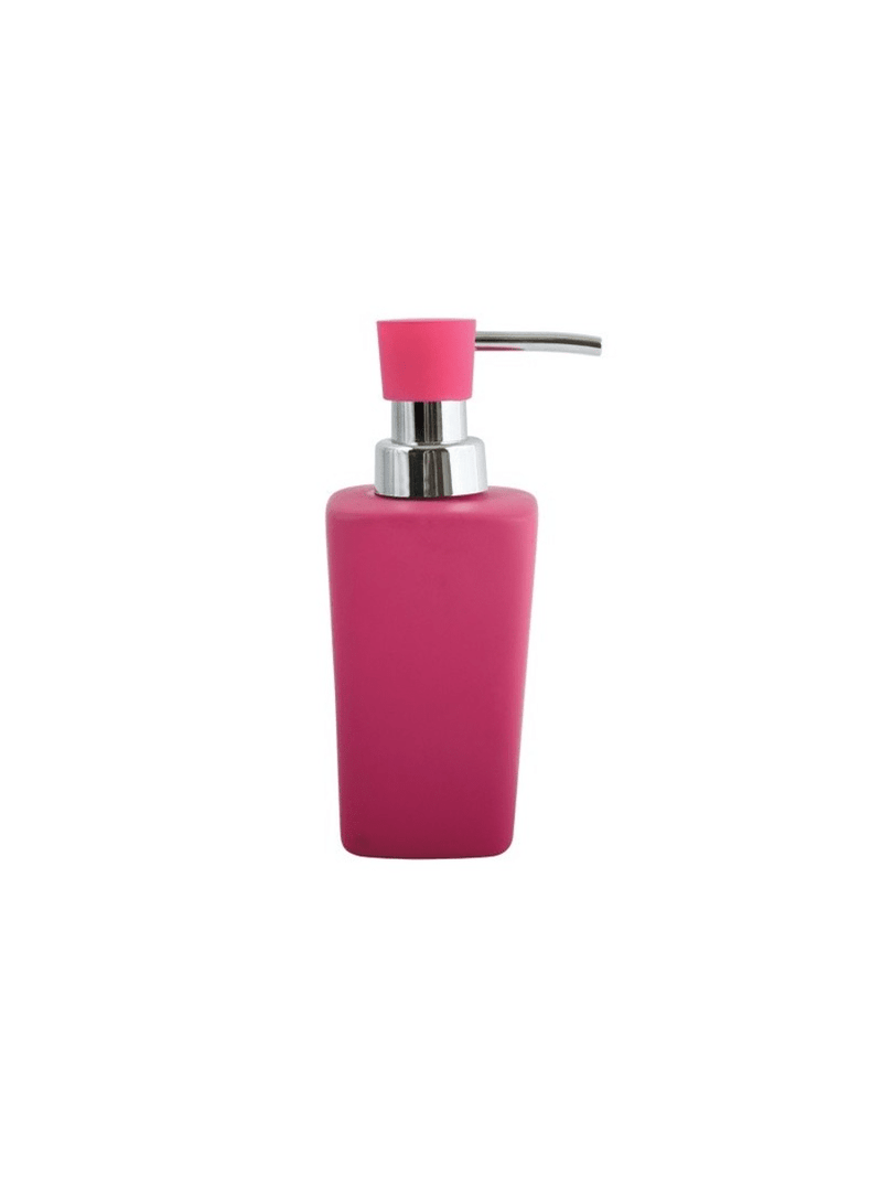 MSV HAITI Pink Ceramic Soap Dispenser