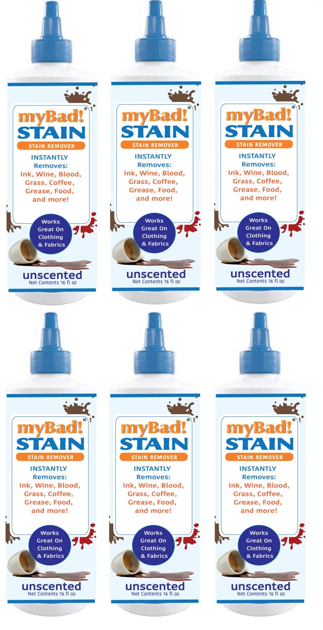 my Bad! Stain Remover 16 oz (6 PACK)