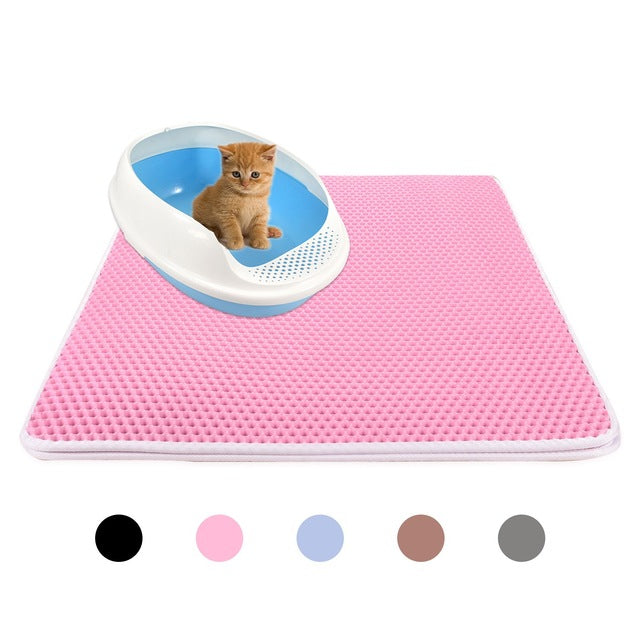 Waterproof Pet Cat Litter Mat Litter Double Layer home-place-store.myshopify.com [HomePlace] [Home Place] [HomePlace Store]