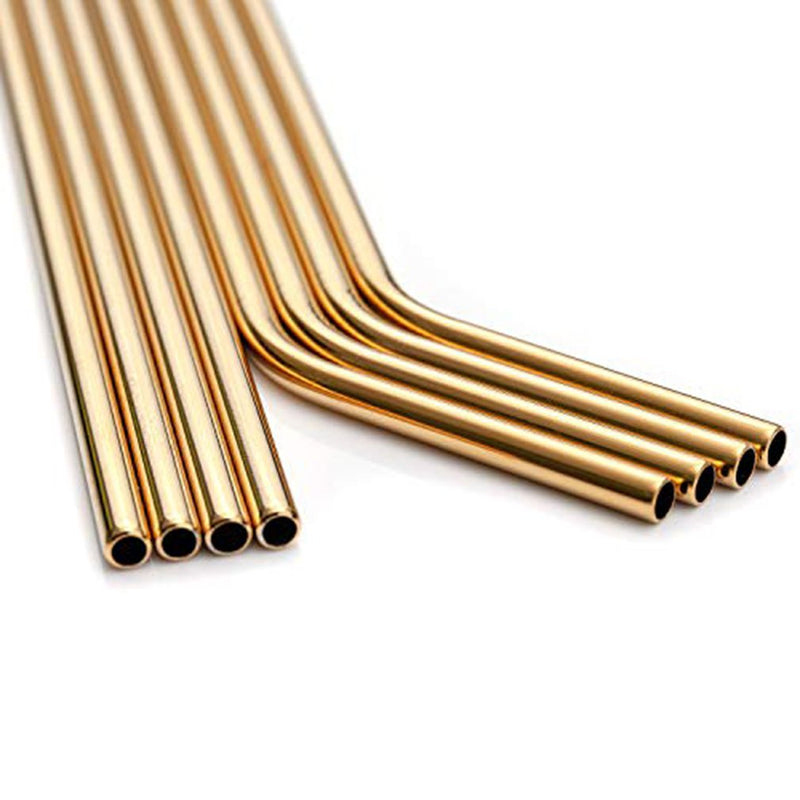 8 pc Stainless Steel Straws home-place-store.myshopify.com [HomePlace] [Home Place] [HomePlace Store]