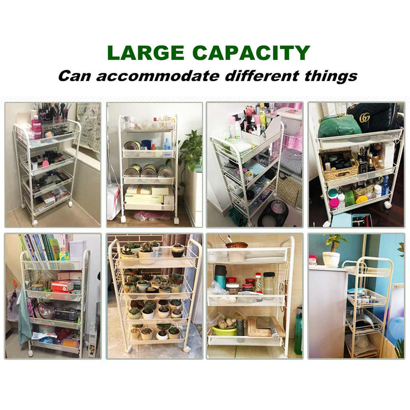 3 Tier  Kitchen Storage Rolling Shelf home-place-store.myshopify.com [HomePlace] [Home Place] [HomePlace Store]