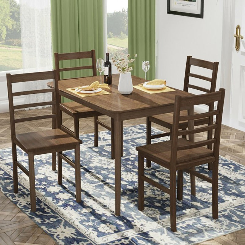 Home Outfitters Set of 4 Modern Kitchen Dining Chairs