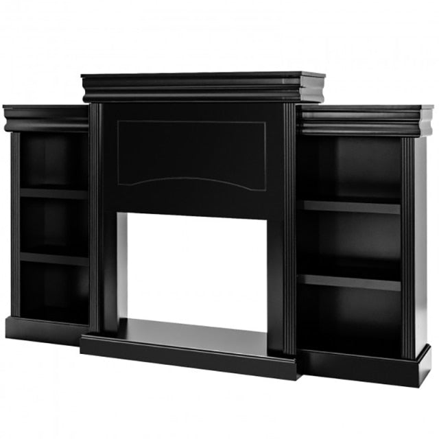 Home Outfitters 70 Inch Modern Fireplace Entertainment Center