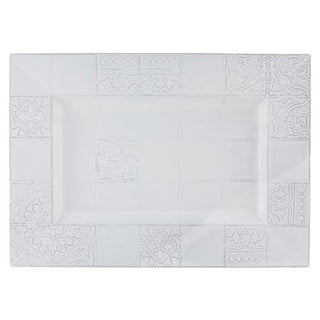 Rua Nova Tray 18" Antique White
