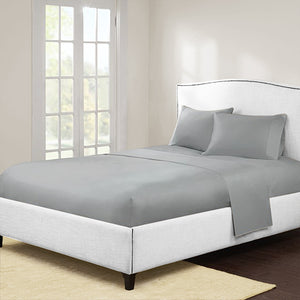 peri lauren interiors Bamboo Cotton Sateen Fitted Top Sheet