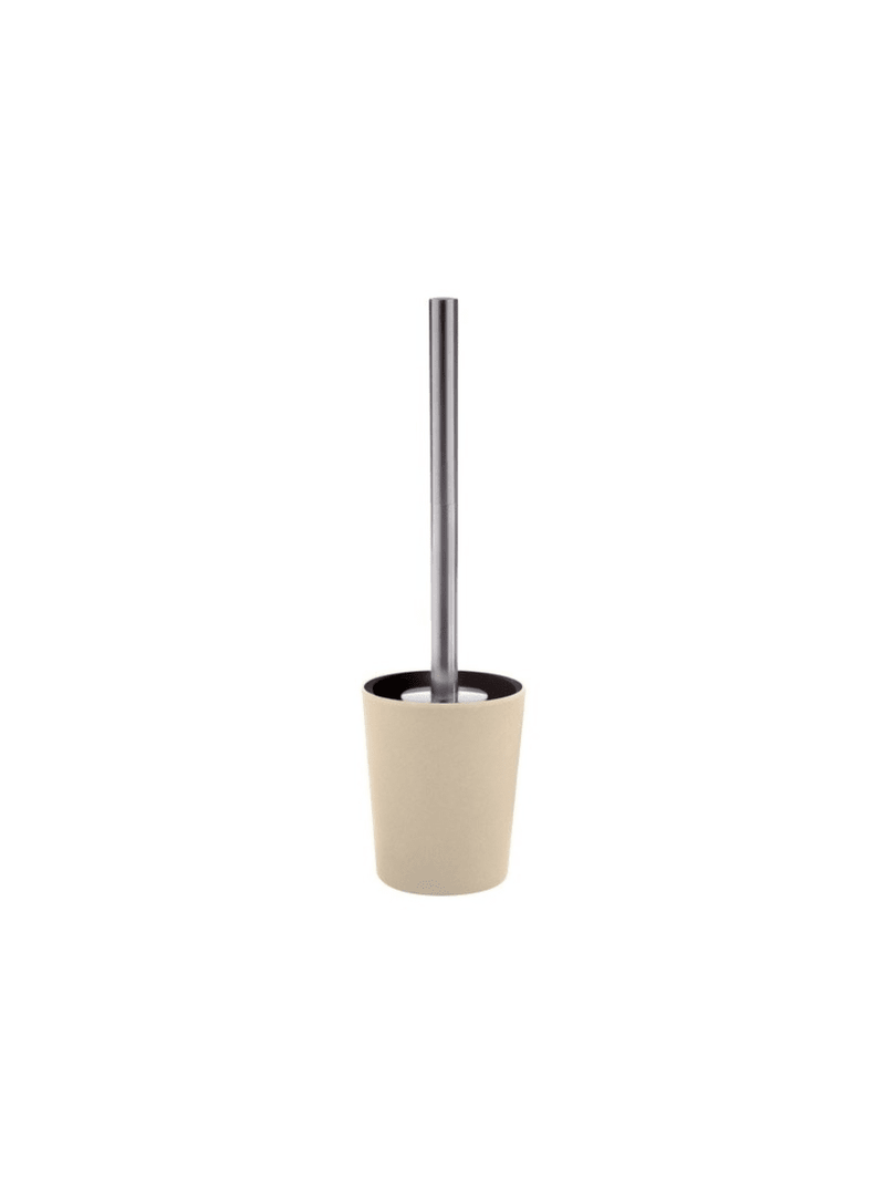 Spirella Toilet Brush with Holder Bamboo Fibers TAKEO Sand