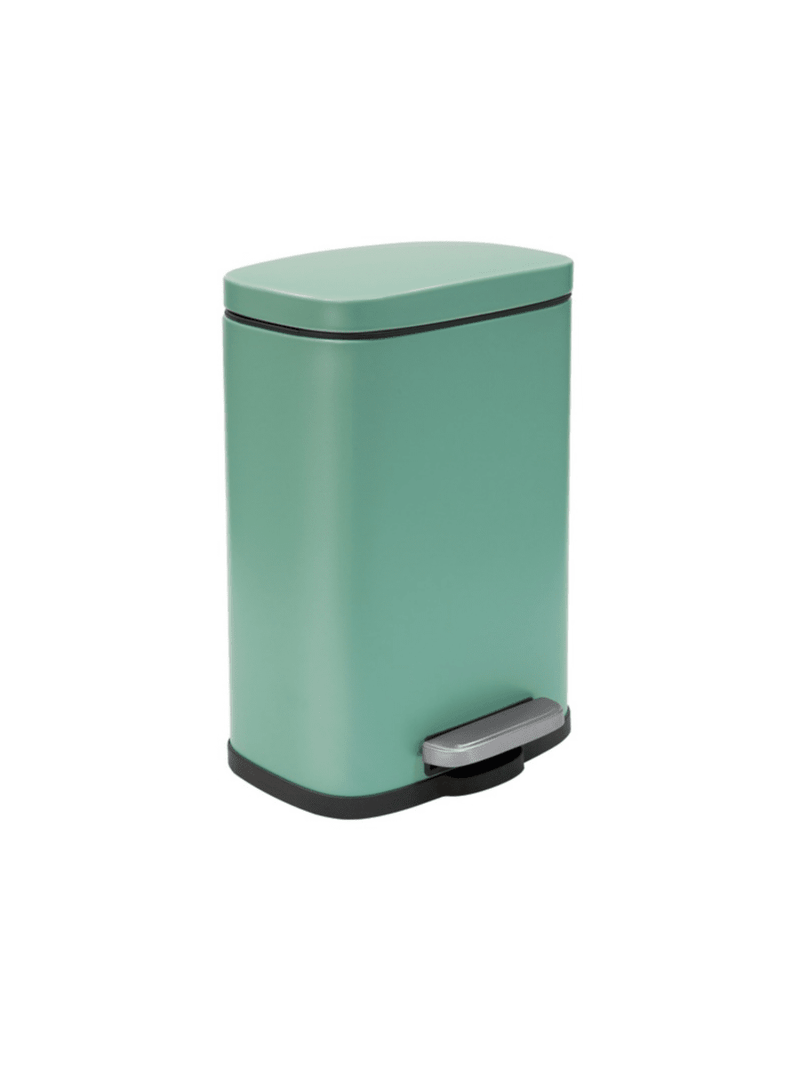 Spirella AKIRA Steel Pedal Bin 5L Matte Green