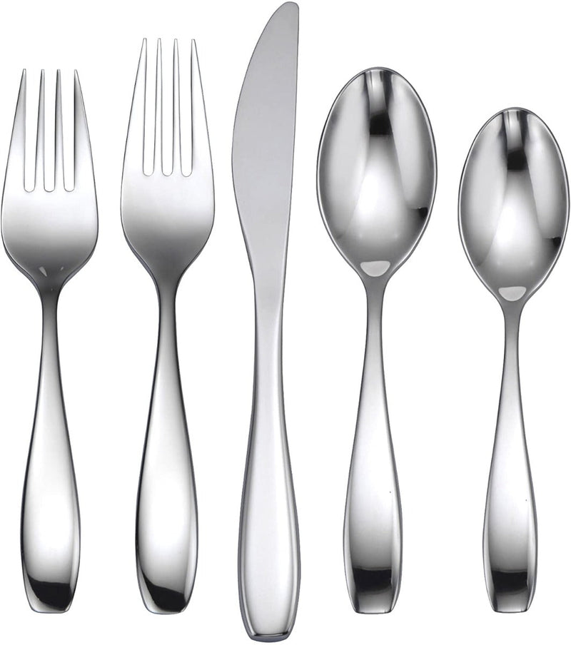 Stafford Mirror 65 Piece Fine Flatware Set, Service for 12