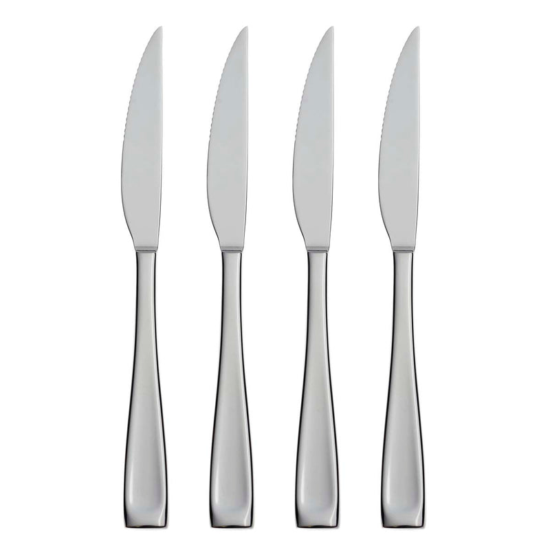 Oneida Moda Fine Flatware Steak Knife, Set of 4