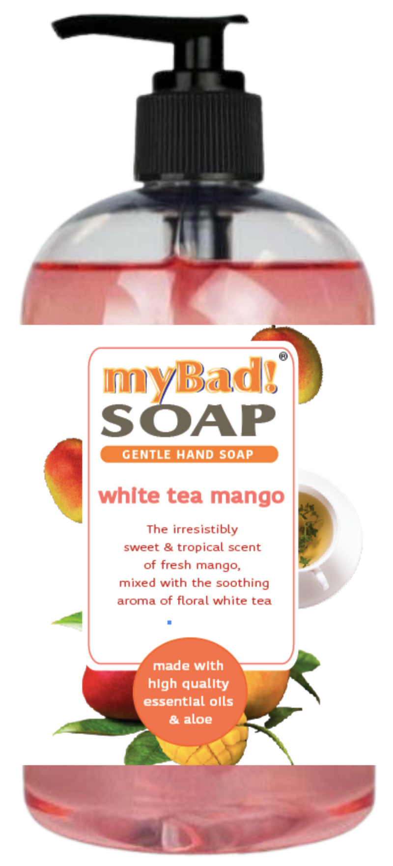 my Bad! White Tea Mango 2 Pack Hand Soap