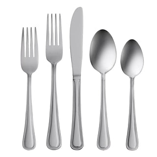 Oneida Tress 50 Piece Everyday Flatware Set, Service for 8